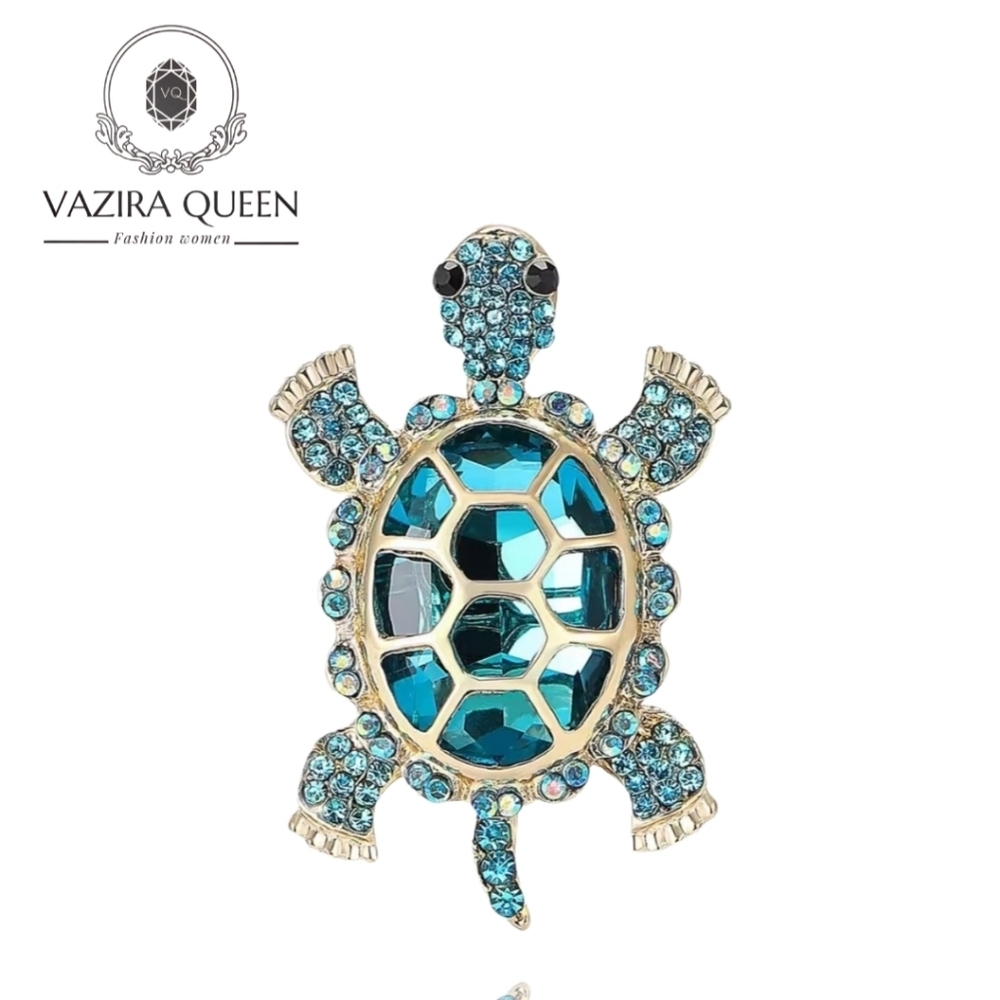 VQ Turtle Brooch